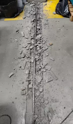 SMS - Reprise des Joints de construction &eacute;paufr&eacute;s